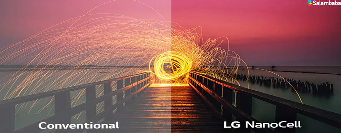 کیفیت تصویر تلویزیون ال جی نانو 86